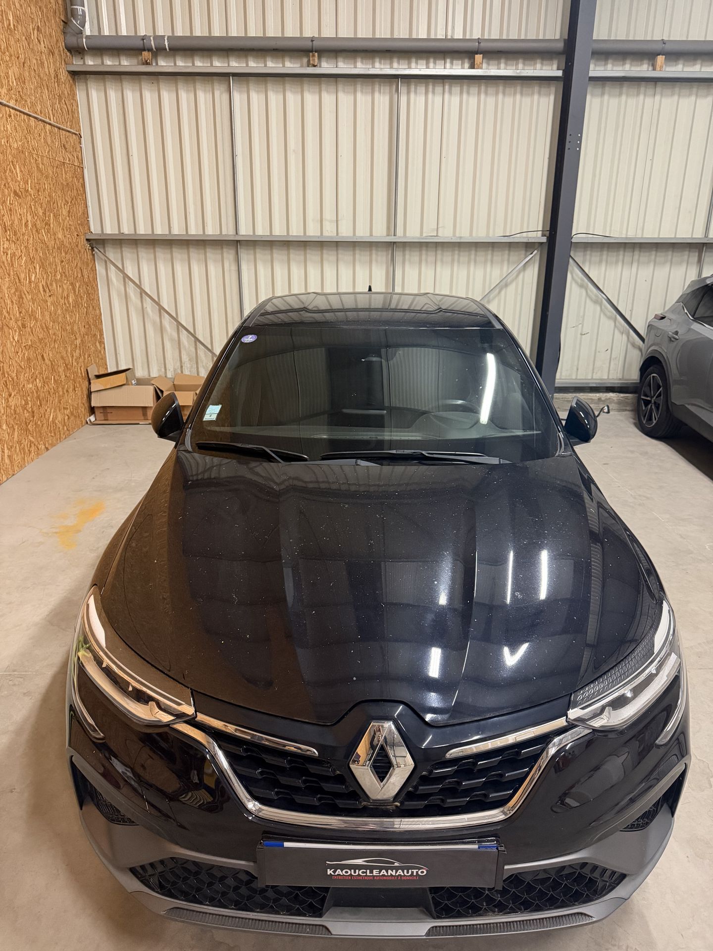Carrosserie avant polissage
